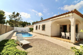 Villa Alzines con piscina privada AC y wifi